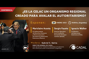 ¿Es la CELAC un organismo regional creado para avalar el autoritarismo?