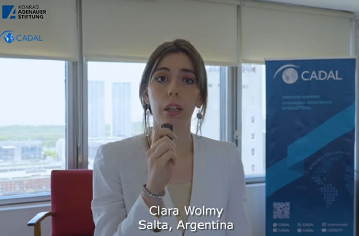 Clara Wolmy recibió Premio Milada Horáková