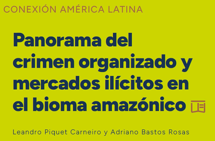 Panorama del crimen organizado y mercados ilícitos en el bioma amazónico