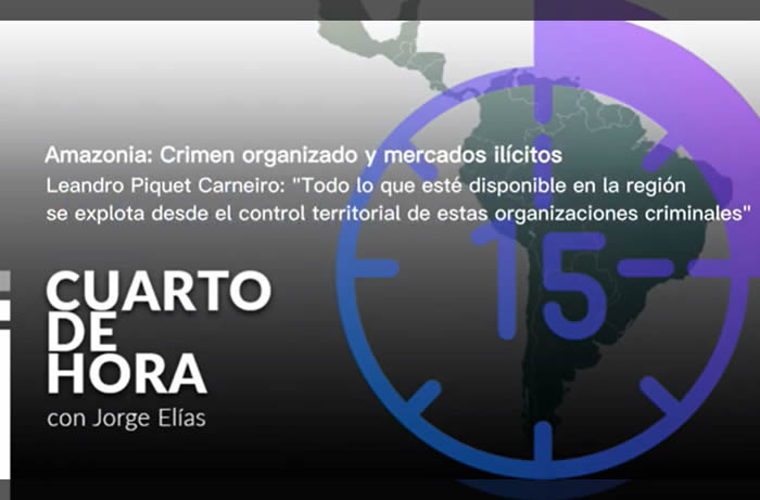 Amazonia: Crimen organizado y mercados ilícitos