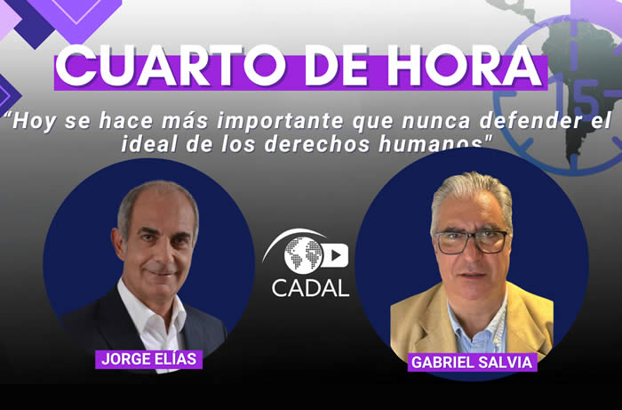 Gabriel Salvia: «Hoy se hace más importante que nunca defender el ideal de los derechos humanos»