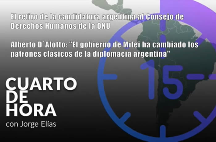 El retiro de la candidatura argentina al Consejo de Derechos Humanos de la ONU