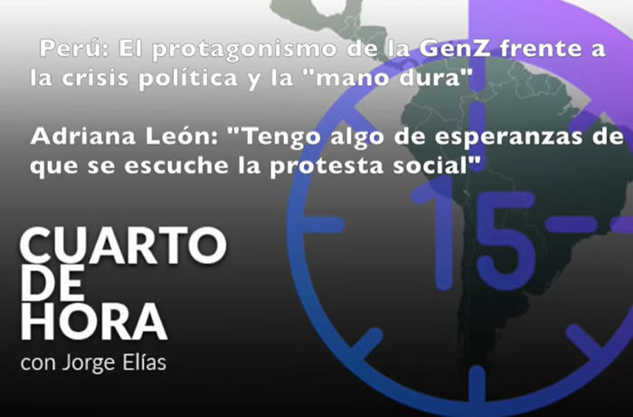 Perú: El protagonismo de la GenZ frente a la crisis política y la «mano dura»