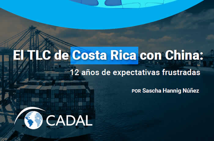 EL TLC de Costa Rica con China: 12 años de expectativas frustradas