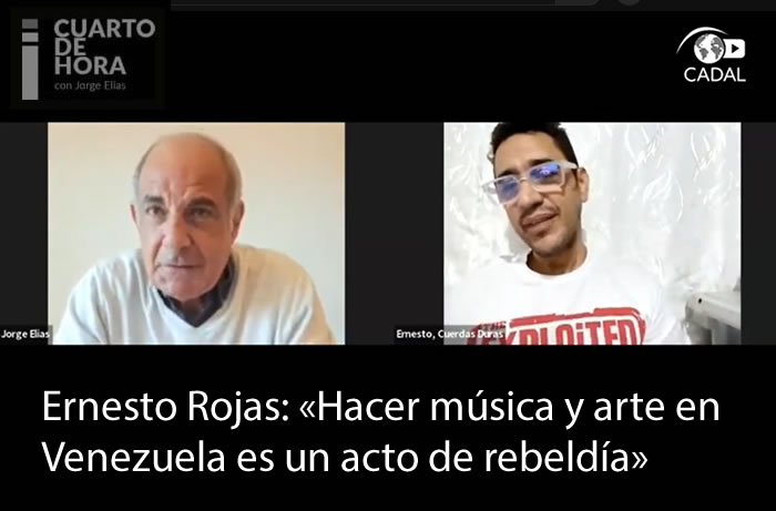 Ernesto Rojas: «Hacer música y arte en Venezuela es un acto de rebeldía»