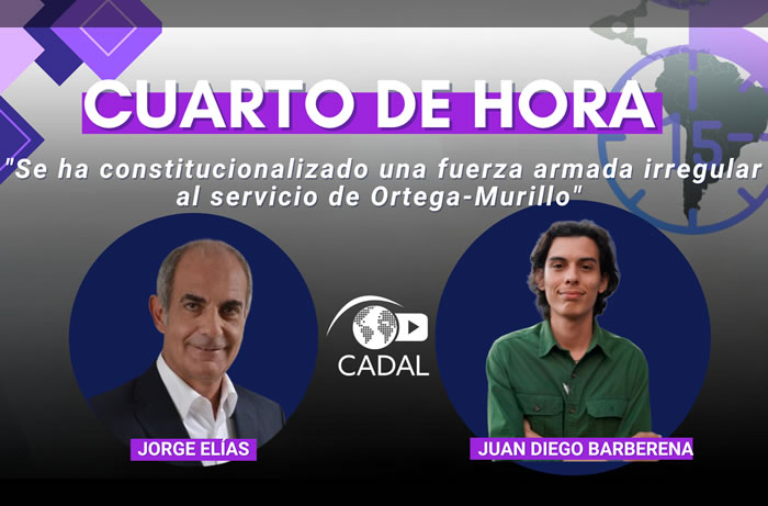 Juan Diego Barberena: «Se ha constitucionalizado una fuerza armada irregular al servicio de Ortega-Murillo»