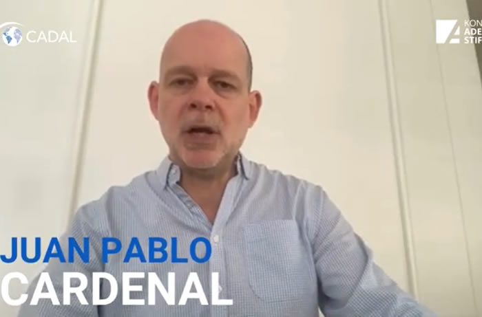 Juan Pablo Cardenal en el seminario Goodbye Lenin 2025