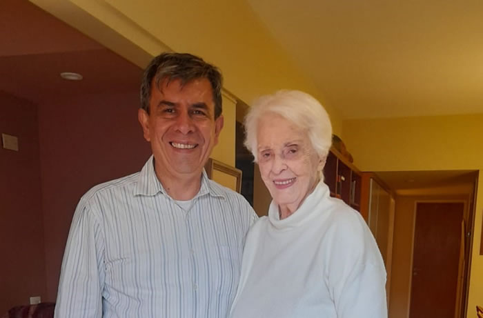 Guatemalan human rights defender visited Buenos Aires