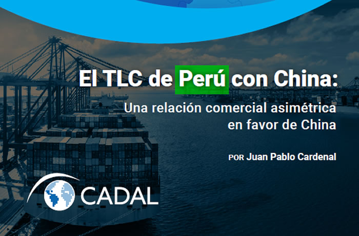 El TLC de Perú con China: Una relación comercial asimétrica en favor de China