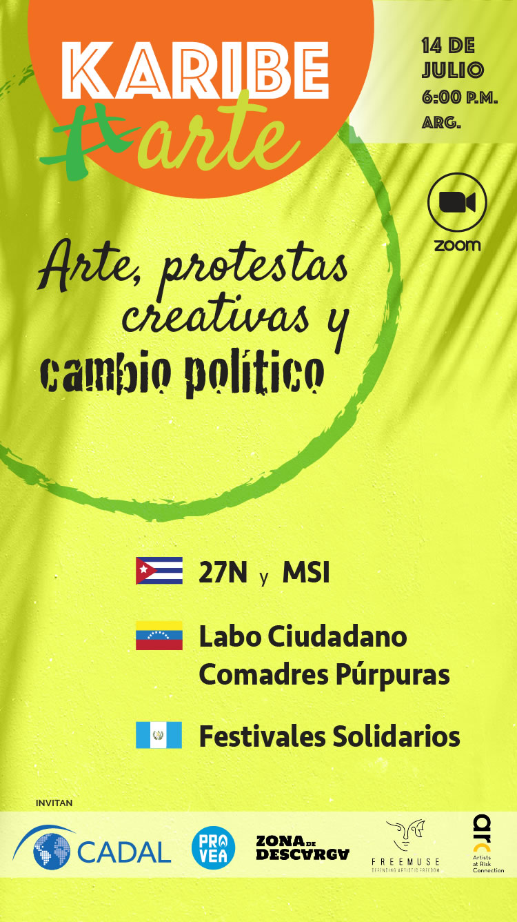 Segundo encuentro KaribeArte: Arte, protestas creativas y cambio pol&iacute;tico